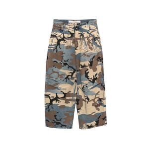 Pdf Men Camouflage Print Jeans
